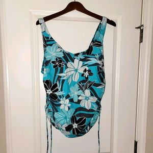 💜5 for $10💜 Croft & Barrow bathing suit tankini 22W